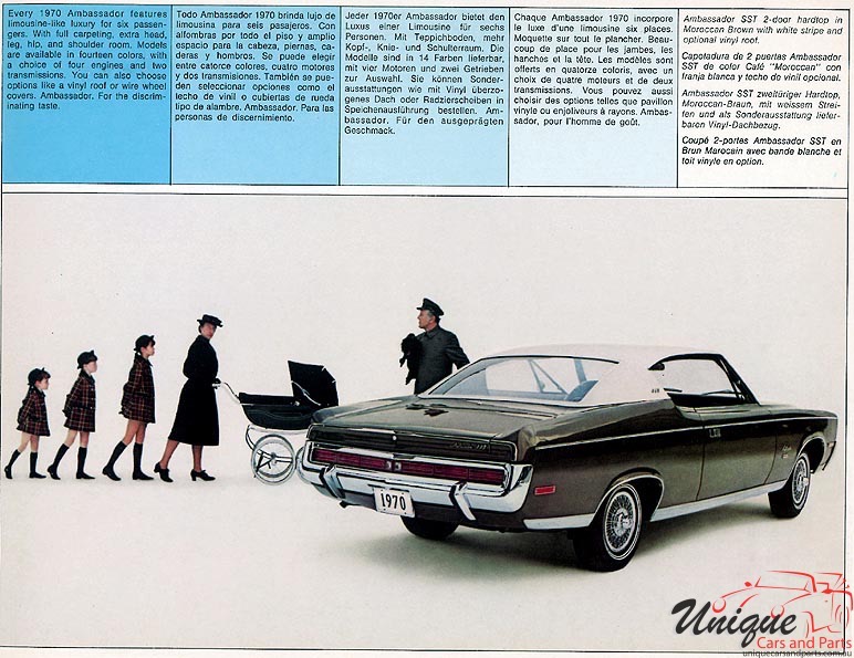 1970 AMC Ambassador Brochure Page 6